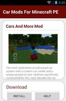 Car Mods For Minecraft PE 截圖 2