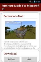 برنامه‌نما Furniture Mods For MinecraftPE عکس از صفحه