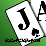 Blackjack 21 - card game-icoon