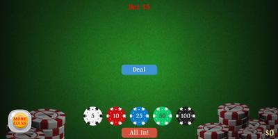 Blackjack 21 - card game скриншот 1