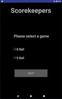 Pool Scorekeeper imagem de tela 2