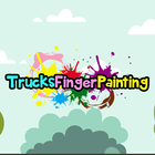 Trucks Finger Painting icône