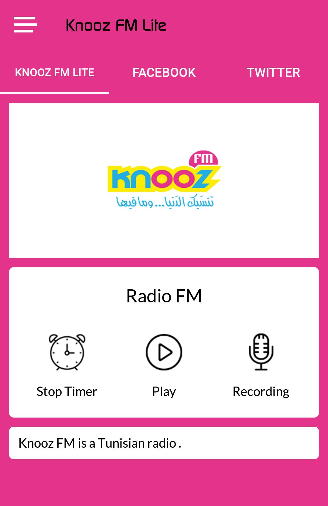 Knooz FM Lite pour Android - Téléchargez l'APK