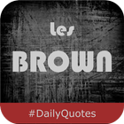 Les Brown Quotes أيقونة