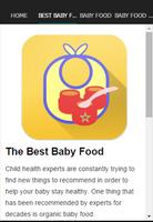 The Best Baby Food تصوير الشاشة 1