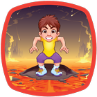 The Floor is LAVA Game Challenge! 🌋🔥 ᴼᴿᴵᴳᴵᴻᴬᴸ-icoon