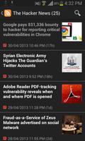 The Hacker News captura de pantalla 1