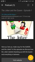 برنامه‌نما The Joker and the Queen Pod عکس از صفحه