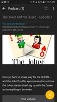 The Joker and the Queen Pod اسکرین شاٹ 1