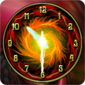 Rock Clock widget