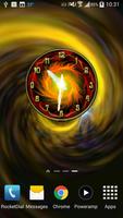 Rock Clock widget plakat