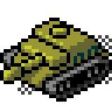 pixel tanks online icône