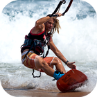 Kitesurfing - Kiteboarding أيقونة