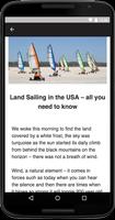 Land Sailing & Land Yacht capture d'écran 2