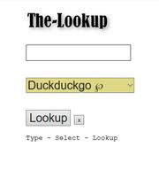 The Lookup Affiche