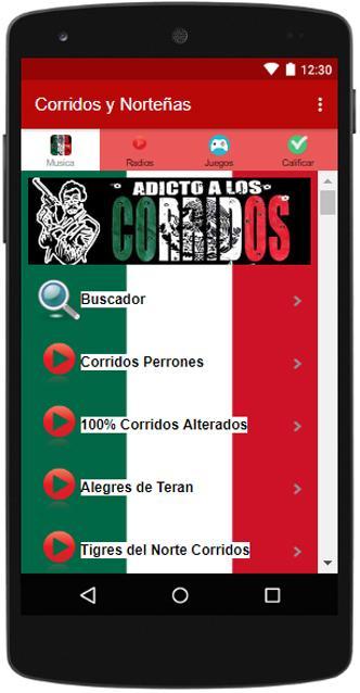 Musica De Corridos Gratis For Android Apk Download - corridos roblox id