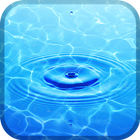 Water Drops Live Wallpapers icône