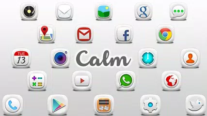 Скачать Calm Mega Launcher Theme APK