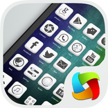 Dark-O Mega Launcher Theme