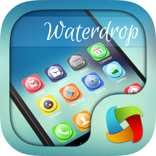 Water Drop Mega Launcher Theme