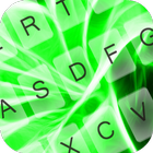 Neon Green Keyboard ikona