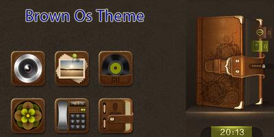 Brown OS Theme Affiche