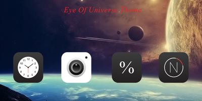 Eye Of Universe Theme Affiche