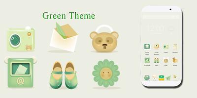 Green Solo Theme الملصق