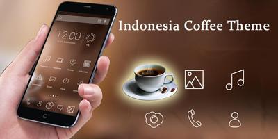 Indonesia Coffee Theme โปสเตอร์