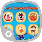 Love Indonesia Theme icône