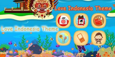 Love Indonesia Theme poster