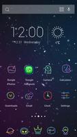 Purple Sky Theme syot layar 1