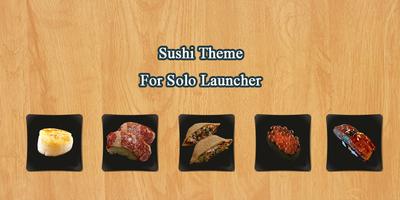 Poster Sushi Solo Theme