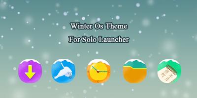 Winter OS Theme الملصق