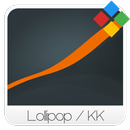 Blue Lollipop  -  Orange Theme APK