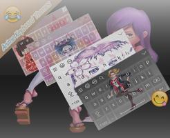 Anime Keyboard Themes capture d'écran 1