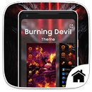 Burning Devil Theme for Computer Launcher APK