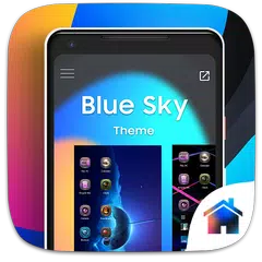 Blue Sky Theme For Computer La アプリダウンロード