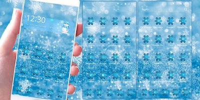 Ice Frozen Snow Xmas Theme اسکرین شاٹ 2