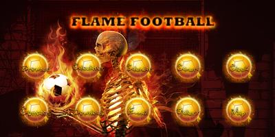 Flame Football-Solo Theme Affiche