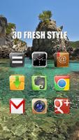 برنامه‌نما 3D Fresh Style-Solo Theme عکس از صفحه