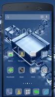 3D Glass-Solo Theme ภาพหน้าจอ 1