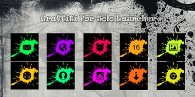 Graffiti-Solo Theme Plakat