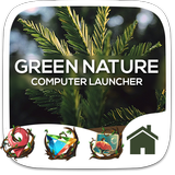 Green Nature Theme Zeichen