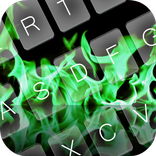 Green Flame Keyboard Theme