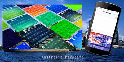 Australia Keyboard Affiche