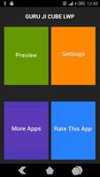 برنامه‌نما Guru Ji Cube Live Wallpaper عکس از صفحه