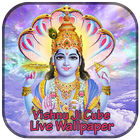 ikon Vishnu Ji Cube Live Wallpaper
