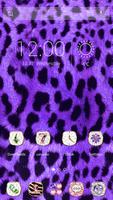 Purple Cheetah Theme capture d'écran 3