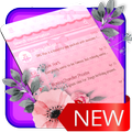 Pink Love Bow SMS